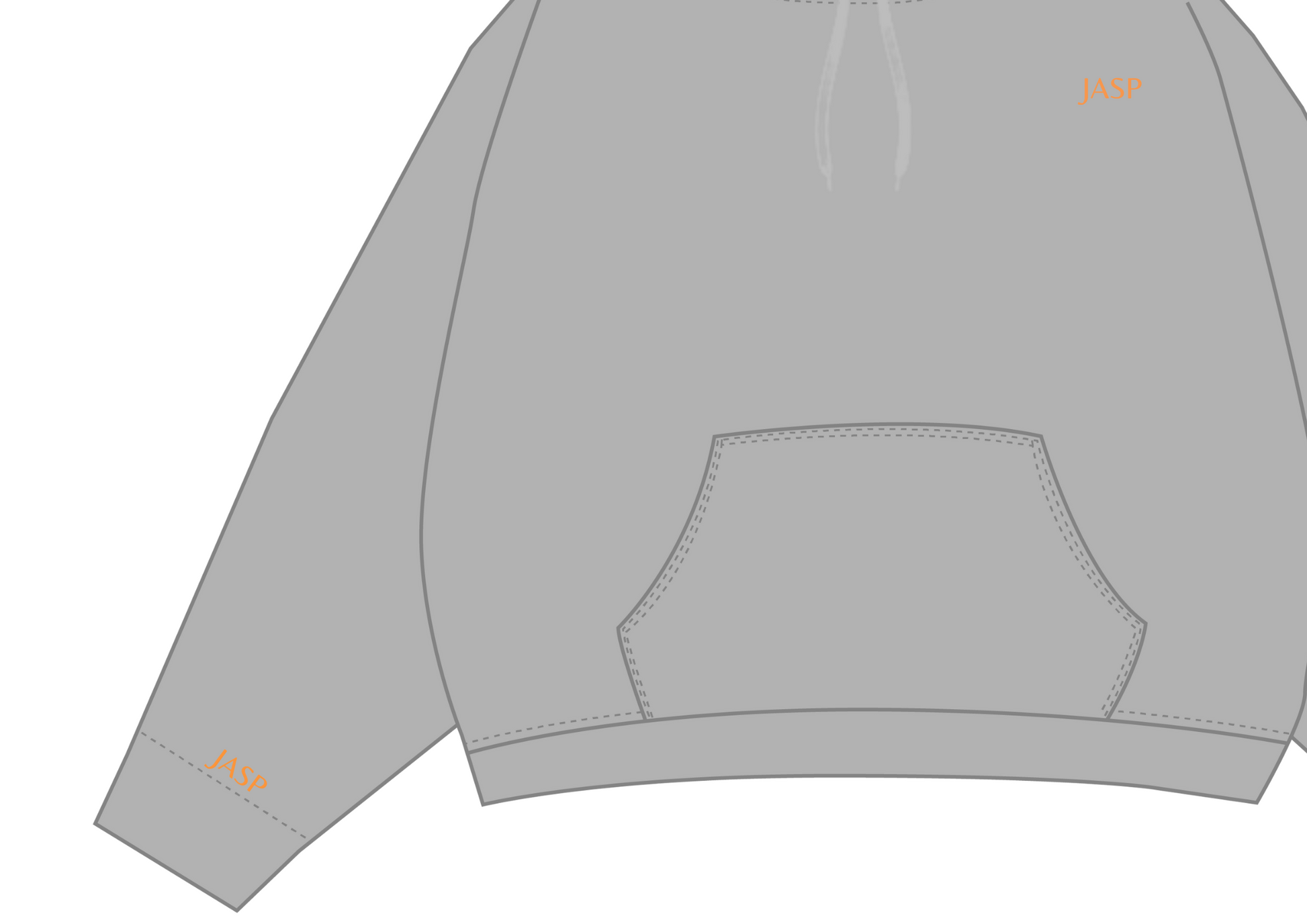 Premium Embroidered JASP Hoodie