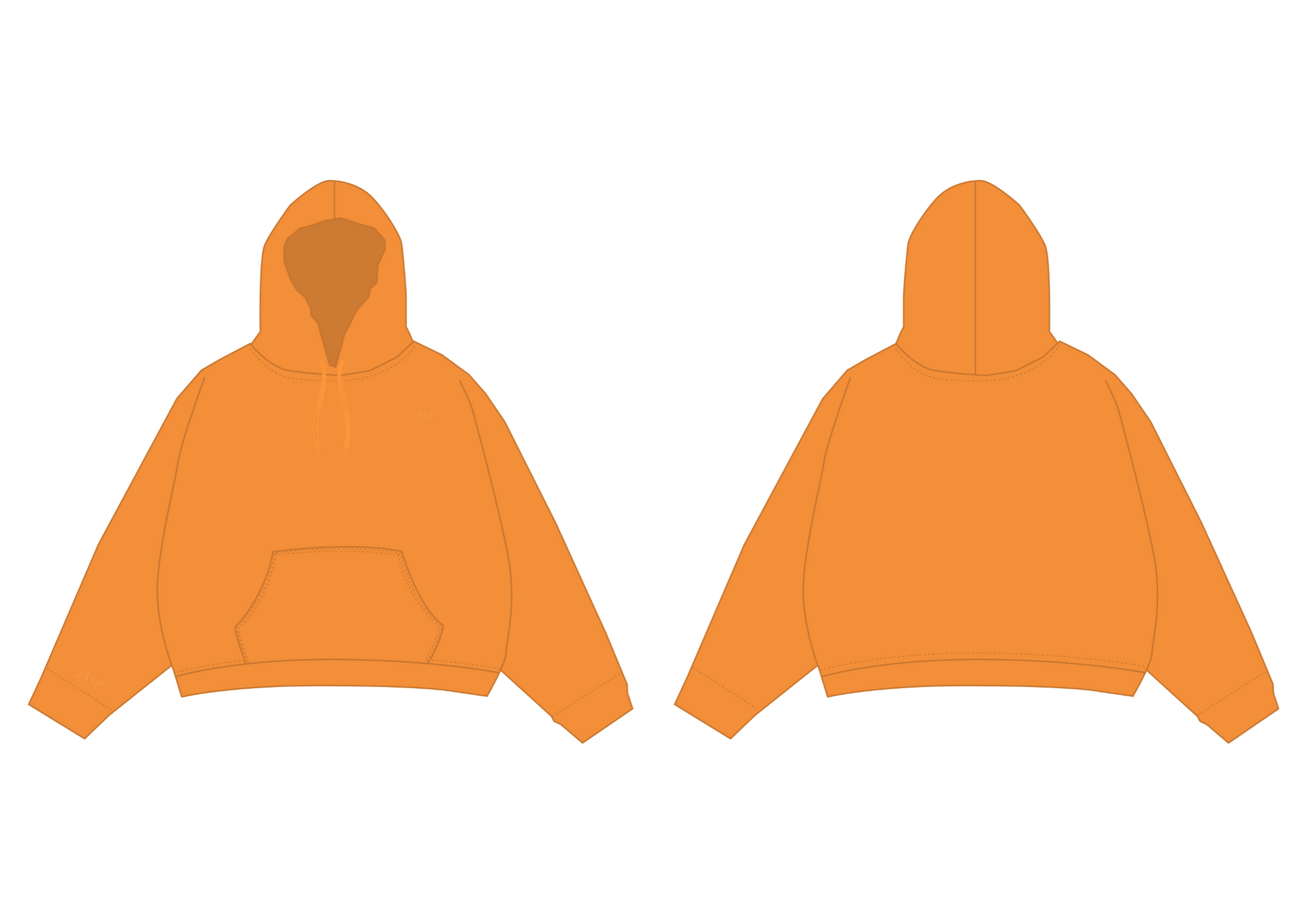 Premium Embroidered JASP Hoodie