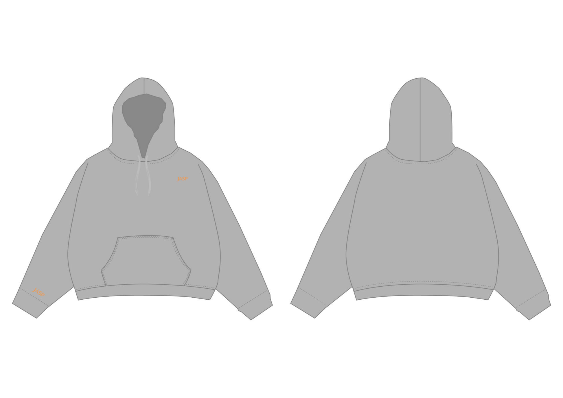 Premium Embroidered JASP Hoodie