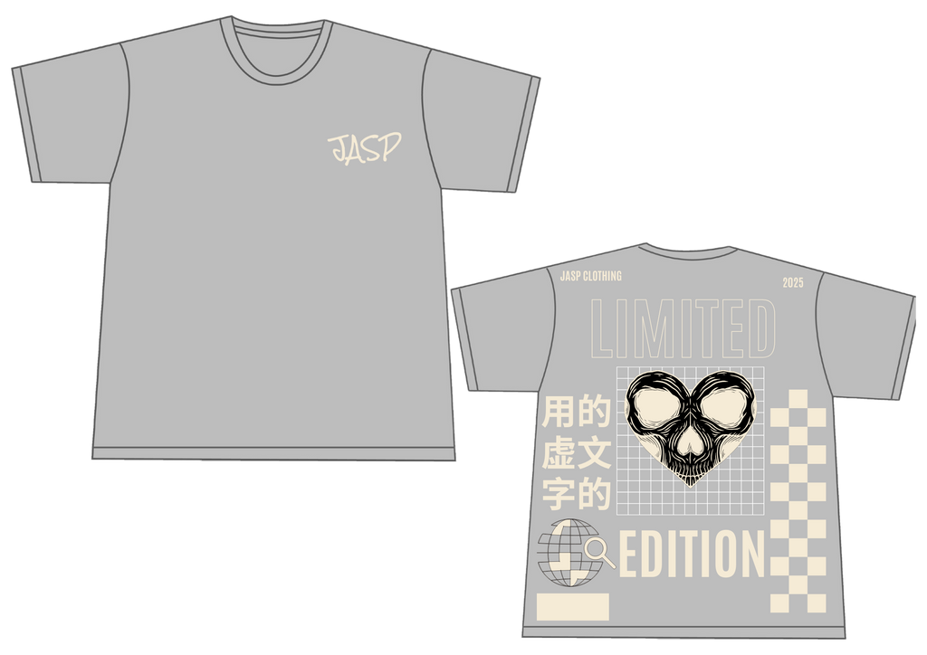 JASP Limited Edition “Skull Grid” T-Shirt